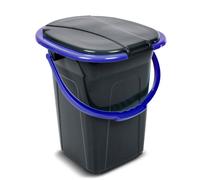 GREENBLUE TRAVEL TOILET, BLACK AND NAVY BLUE GB320BB