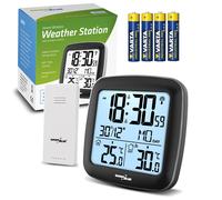 GreenBlue wireless weather station with DCF system GB542 + 4x AAA battery