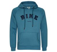 GreenBomb - Bike Travel Trek Hoodie - Hoodie size XL, blue