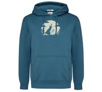 GreenBomb - Nature Clouds Ride Joy Hoodie - Hoodie size S, blue