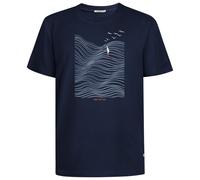 GreenBomb - Nature Sea Vibes Fusion T-Shirt - T-shirt size XL, blue