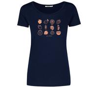 GreenBomb - Women's Bike Strawberry Loves T-Shirt - T-shirt size L, blue