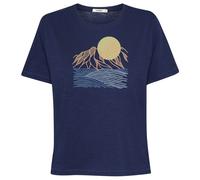 GreenBomb - Women's Mountain Scenery Nova - T-shirt size XL, blue