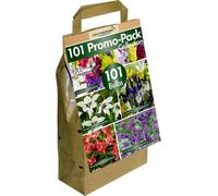 GreenBrokers 101 Mixed Summer Flowering Bulbs 101 Bulbs In 5 Varieties Bee & Butterfly Friendly Eco Packaging Premium Quality