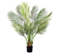GreenBrokers Artificial 135Cm Premium Quality Areca Palm Tree In Pot