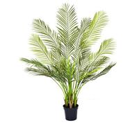 GreenBrokers Artificial 150Cm Premium Quality Areca Palm Tree In Pot