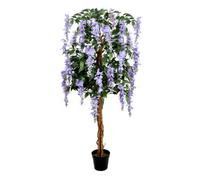 Greenbrokers Artificial Lilac Wisteria Tree 150Cm/5Ft