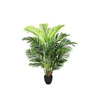 GreenBrokers Artificial Real Touch Areca Phoenix Palm Tree in Pot 115cm/4ft, 115 cm / 4ft