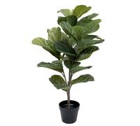 Greenbrokers Artificial Real Touch Fiddleleaf Tree X 33 Leaves 93Cm