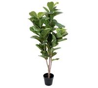 Greenbrokers Artificial Real Touch Fiddleleaf Tree X 54 Leaves 150Cm