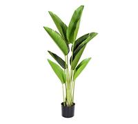 GreenBrokers Artificial Real Touch Tree in Pot, 120cm Bird of Paradise