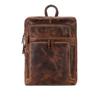Greenburry Vintage Daypack Genuine Leather 44 cm Laptop compartment brown