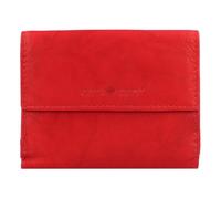 Greenburry Basic wallet RFID leather 13 cm red