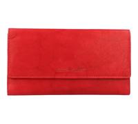 Greenburry Basic wallet RFID leather 19 cm red