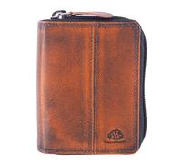 GREENBURRY card case Destressed Card Case RFID Rusty Orange