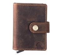 Greenburry Card case Vintage Original RFID Card Slider Brown