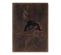 Greenburry id case Vintage Document Holder 4tlg. Carp Brown