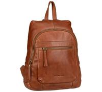 Greenburry Leather leisure backpack Colombiana City Backpack Nougat brown