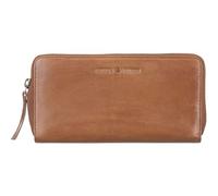 Greenburry Leather Purse Colombiana Long RV-Lady Wallet RFID Nougat Brown