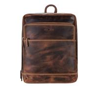 Greenburry leisure backpack laptop backpack with laptop compartment Vintage Business Backpack Project 2 Brown