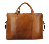 Greenburry Newport Briefcase Leather 43 cm Laptop compartment brown