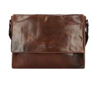 Greenburry Newport Messenger Genuine Leather 35 cm brown