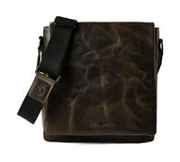 Greenburry Newport Messenger Leather 24 cm green