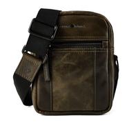 Greenburry Newport Mini Bag Shoulder Bag Genuine Leather 18 cm green