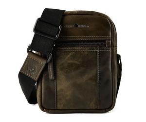 Greenburry Newport Mini Bag Shoulder Bag Genuine Leather 18 cm green