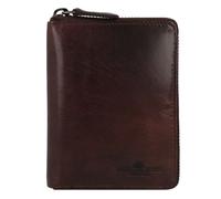 Greenburry Newport Wallet RFID protection Leather 10 cm brown