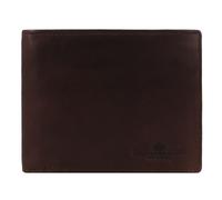 Greenburry Newport Wallet RFID protection Leather 12 cm brown
