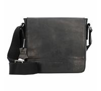 Greenburry Pure Black Shoulder bag Genuine Leather 20 cm black