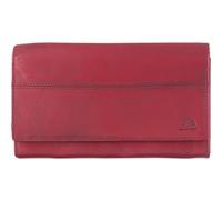 Greenburry Purse Destressed Long Wallet RFID Deep Red Dark red