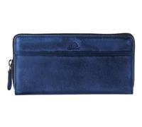 Greenburry Purse Destressed RV-Long Wallet RFID Navy Blue Dark Blue