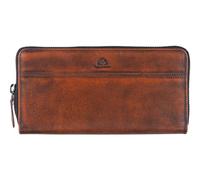 Greenburry Purse Destressed RV-Long Wallet RFID Rusty Orange Terracotta