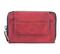 Greenburry Purse Destressed RV-Wallet RFID Deep Red Dark red