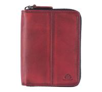 Greenburry Purse Destressed RV-Wallet RFID Deep Red Dark red