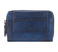 GREENBURRY purse Destressed RV-Wallet RFID Navy Blue