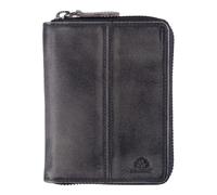 Greenburry Purse Destressed RV-Wallet RFID Silver Grey Anthracite