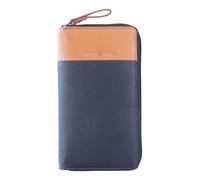 Greenburry Purse Duett RV-Long Wallet RFID Navyblue/Tan Dark Blue
