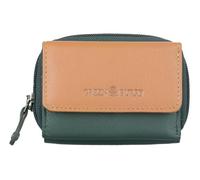 Greenburry Purse Duett RV-Mini Wallet RFID Bottlegreen/Tan Dark Green