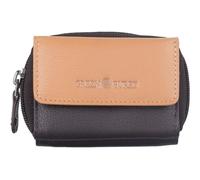 Greenburry Purse Duett RV-Mini Wallet RFID Brown/Tan Dark Brown