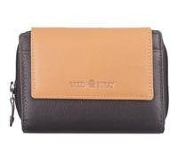 Greenburry Purse Duett RV-Wallet RFID Brown/Tan Dark Brown