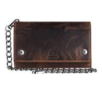 GREENBURRY purse Vintage Biker Wallet Brown
