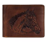 GREENBURRY purse Vintage Wallet Brown Horse