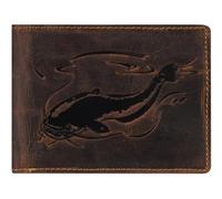 Greenburry Purse Vintage Wallet Brown Wels
