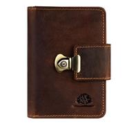 GREENBURRY purse Vintage Wallet RFID Brown