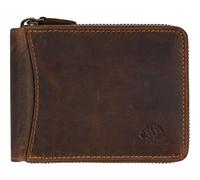 GREENBURRY purse Vintage Zip Around Wallet Brown