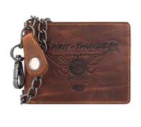Greenburry Racing Collection Phoenix wallet RFID leather 12 cm brown