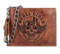 Greenburry Rebel Rider Biker wallet leather 13 cm brown